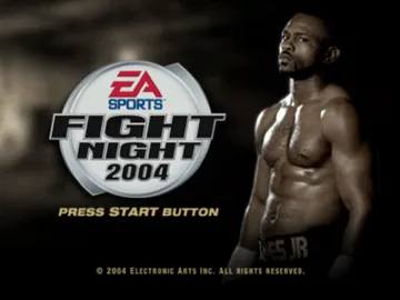 Fight Night 2004 screen shot title